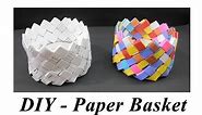 DIY - How to make Paper Basket