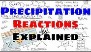 Precipitation Reactions - Explained