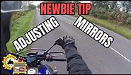 Quick tip #7: Beginner tip: How to correctly adjust mirrors.