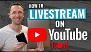 How to LIVESTREAM on YouTube - Complete Beginner Guide!