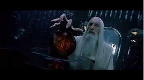 Lord of the Rings : The Fellowship of the Ring Saruman and the palantír
