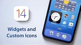 iOS 14 Home Screen Setup: Widgets and Custom App Icons