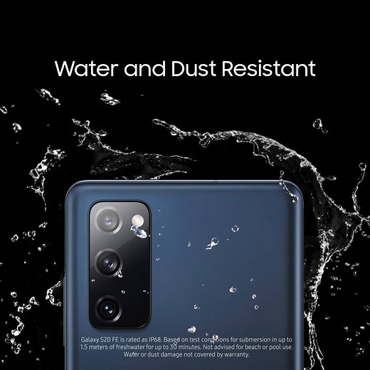 47 shares · 116 comments | #GalaxyS20FE Pre-Orders start from 1st of October. Dare to be bold, even when it gets a little wet. | Samsung | Facebook