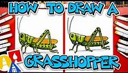 How To Draw A Grasshopper
