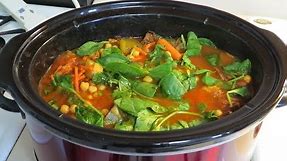 Crockpot Slow Cooker Recipe-Easy Vegetable Soup or Stew
