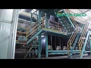 Bituminous membrane manufacturing plant
