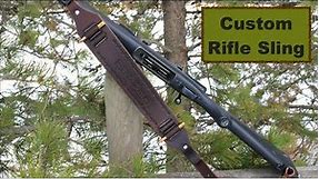 Making a Custom Quality Leather Rifle Sling