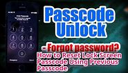 How to Reset Lock Screen Passcode Using Previous Passcode on IPhone : #iphone #password #fypシ #fyp #viral #video #reels | Prince Wonodi