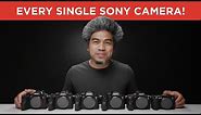 Every Sony Full-Frame Mirrorless Camera Compared