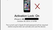 How to check for iCloud Activation Lock on all iPhones 6/5s/5c/5/4s/4/3gs/iPod and iPads.
