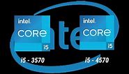 i5-3570 vs i5-3470 3rd gen Desktop Processor l Intel core Processor Specification Comparison