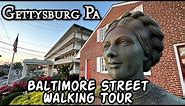 Gettysburg Pennsylvania - Baltimore Street Walking Tour