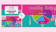 Healthy Eating Plate Interactive Sorting Activity
