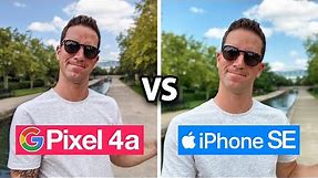 Pixel 4a vs iPhone SE 2: Camera Test Comparison!