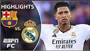 🚨 BELLINGHAM THE HERO! 🚨 Barcelona vs. Real Madrid | LALIGA Highlights | ESPN FC