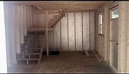12x20 Loft Barn - Tiny House Cabin - She Shed - Airbnb - HGTV