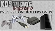 Using PS1 or PS2 Controllers on the PC - PS to USB - How To Tutorial
