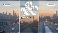 Ben Franklin Bridge Philadelphia Pa | A Must Visit Spot in Philadelphia | Philadelphia Skyline View