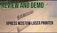 Samsung Xpress M2070W Wireless Laser Printer - Review and Demo - Budget Printing Perfection