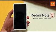 Xiaomi Redmi Note 5 (Gold, 32 GB) (3 GB RAM) First look //