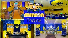 Minion Theme Birthday Party Decoration Ideas|Minion Theme|Birthday Decoration|Balloon Decor|Minions