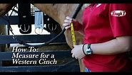 How To: Measure for a Western Cinch