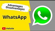 Advantages & disadvantages of WhatsApp | Pros & Cons | Merits & demerits of WhatsApp | Helsite 2021