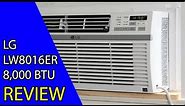 LG LW8016ER 8,000 BTU 115V Window Mounted AIR Conditioner Review 2020