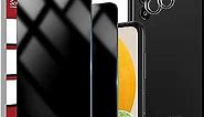 oakxco [2+2 Pack] Compatible with Samsung Galaxy A13 5G Privacy Screen Protector Tempered Glass with Camera Lens Protector, Anti Spy Anti Peep Anti Scratch, HD Clear Bubble Free Easy Install