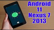 Install Android 11 on Google Nexus 7 2013 (LineageOS 18.1) - How to Guide!