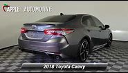 Used 2018 Toyota Camry XSE, Red Lion, PA R9501Q