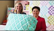 How to Make a Standard Pillowcase using Dilly Dally Pillowcase Pattern by Me & My Sister Designs