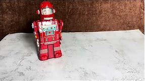 60s Yonezawa Astronaut Vintage Tin Robot Toy