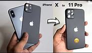 iPhone X converted into iPhone 11Pro