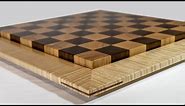 How I made two Regulation Size End Grain Chess Boards