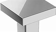 Amerock | Cabinet Knob | Polished Chrome | 1-3/16 inch (30 mm) Length | Monument | 1 Pack | Drawer Knob | Cabinet Hardware