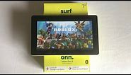 Wal-Mart's 2022 ONN. Surf 7 Inch Gen 3 Android Tablet Unboxing & Overview!