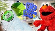 Elmo Meets Kermit The Frogs Baby Brother!