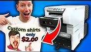 Best Budget T-Shirt Printer?! Roland BT-12 DTG Review