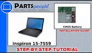 Dell Inspiron 15-7559 (P57F002) CMOS Battery How-To Video Tutorial