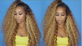 Beyonce Coachella Inspired Lace Wig Tutorial.