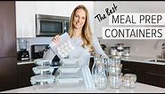 MEAL PREP CONTAINERS: 4 awesome containers that aren't plastic