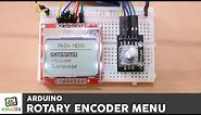 Arduino Menu Tutorial with a Rotary Encoder and a Nokia 5110 LCD display.