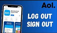 How Do I Logout of AOL Mail on Android?