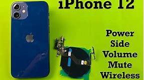 IPhone 12 volume side button flex replacement | nothing left out