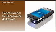 Pocket Projector for iPhone® 4 and 4S Devices How to Video
