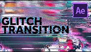 Glitch transition setup using standard effects | After Effects Tutorial