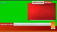 Breaking News Package | Broadcast Lower third - Intro & Bumper Transitions