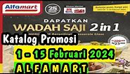 Katalog Promosi Alfamart 1 - 15 Februari 2024 || Promo Alfamart