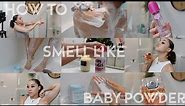My signature baby powder hygiene routine..(Lasts all day!)